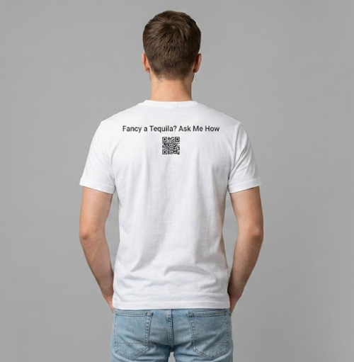 Fancy a Tequila? Ask Me How  — Playera LinkUp Wear