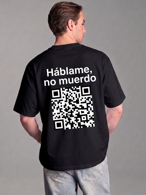 Háblame, no muerdo — Playera LinkUp Wear